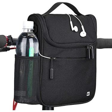 Imagem de Bolsa de guidão para bicicleta Rhinowalk, bolsa frontal para bicicleta, bolsa de bicicleta, bolsa de bicicleta, bolsa de bicicleta, acessórios de ciclismo profissional