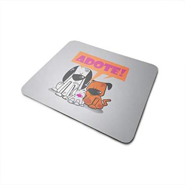Imagem de Mouse Pad Adote um Animal Cachorro Gato