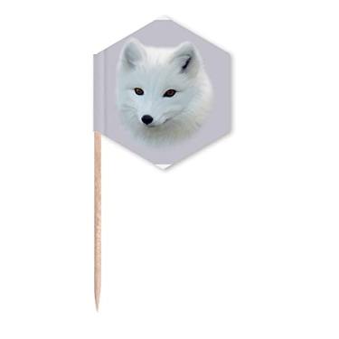 Imagem de Raposa Body Animals Eyes Art Deco, presente fashion palito bandeiras de cupcake palitos festa celebração