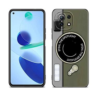 Imagem de Capa de placa de circuito de fita de câmera retro para Xiaomi Mi 12 12X 11i 11T Pro POCO X3 NFC GT F3 M3 M4 10T Pro A3 11 Lite NE Capa preta, C8, para Xiaomi POCO X3 GT 5G