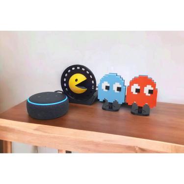 Imagem de Suporte Pac-man Para Alexa Echo Dot 3 - Decoração E Presente