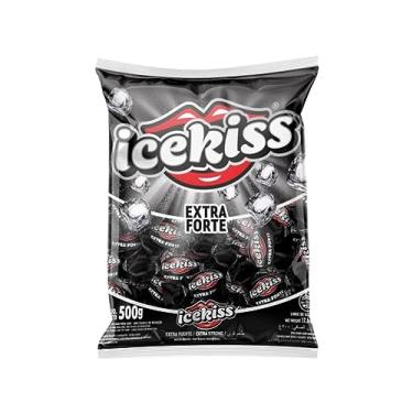 Imagem de Bala Dura Icekiss Extra Forte 500g