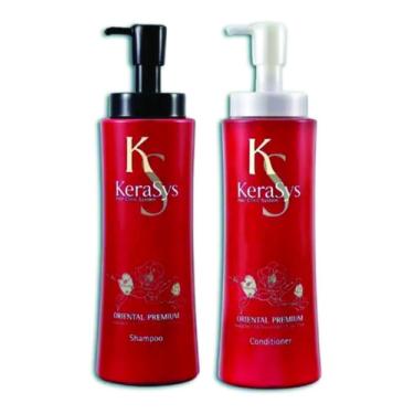Imagem de Kit Shampoo E Condicionador Kerasys Oriental Premium 600ml