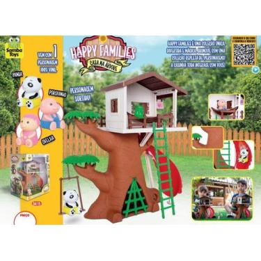 Imagem de Brinquedo Infantil Happy Families Casa Na Árvore - Samba Toys