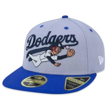 Imagem de Bone New Era 59FIFTY Fitted Low Profile MLB Los Angeles Dodgers All Building