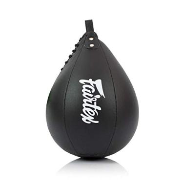 Imagem de Fairtex Bolsa SB2 de microfibra Muay Thai Boxe Speed Bag - Preto, Dourado, Vermelho, Azul…