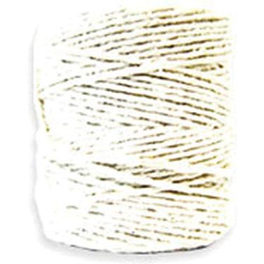 Imagem de Barbante Cru 50g 8 Fios, Rolo com 36 mts, Pacote com 4