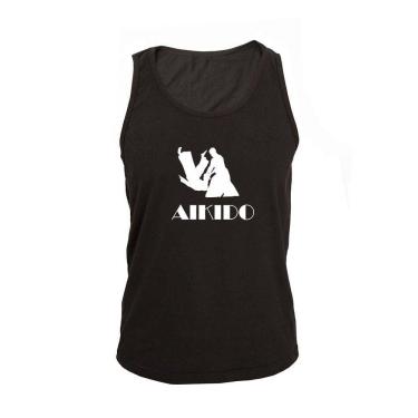 Imagem de Regata Masculina Algodão Aikido 7 Estampada Verão