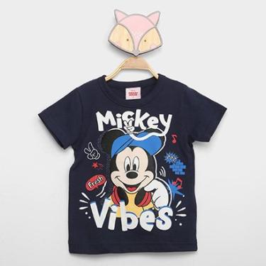 Imagem de Camiseta Infantil Brandili Mickey Vibes Menino-Masculino