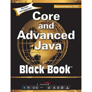 Imagem de Core and Advanced Java, Black Book, Recommended by CDAC, Revised and Upgraded [eBook] (English Edition)