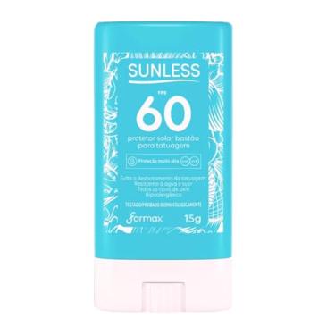 Imagem de Protetor Solar Bastão Sunless para Tatuagem FPS 60