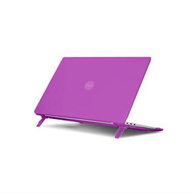 Imagem de mCover Capa rígida compatível apenas com notebooks Dell XPS 13 9370 (2018) 9380 (2019)/9305 (2021)/7390 não 2 em 1 (não compatível com outros modelos Dell) - roxo