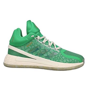 Imagem de adidas Tênis de basquete masculino D Rose 11 casual - verde, Verde, 40