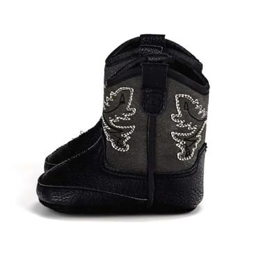 Imagem de ARIAT Bota infantil de faroeste Lil' Stompers, Preto (Everlite), 0 Infant