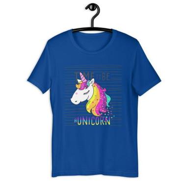 Imagem de Camiseta Blusa Feminina Time to be a Unicórnio-Feminino
