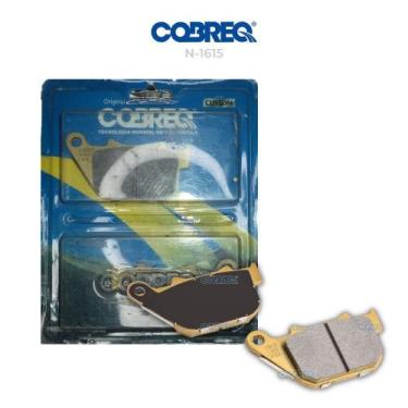 Imagem de Pastilha Freio Traseira Cobreq Custom N-1615 Harley Davidson XL 1200 8