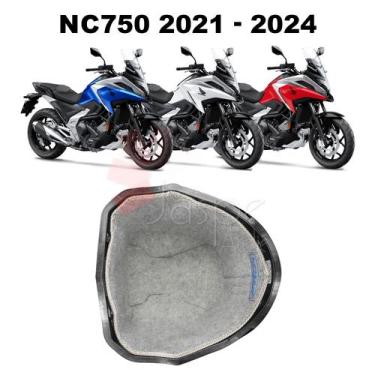 Imagem de Forração Honda NC 750X 2023 Baú Forro Cinza Scooter Acessório - Jaspe 