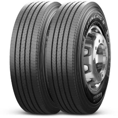 Imagem de 2 Pneu 275/80R22.5 Prometeon Pirelli 149/146M Itineris Steer