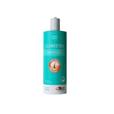 Imagem de Shampoo Cloresten 500 Ml Shampoo Para Cães E Gatos - Agener União