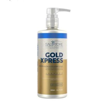 Imagem de Shampoo Pós Química e Controle de Química - Gold Express 480ml - Salva