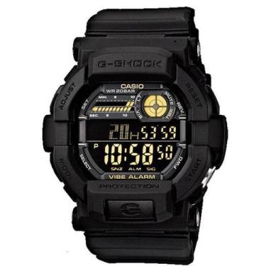 Imagem de Relógio Casio G-Shock Masculino GD-350-1BDR, Sem sabor, Preto, Único, 