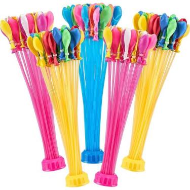 Imagem de Kit Water Balloons Balão de Água Mágico Com 111 Unidades Colorido - Ar