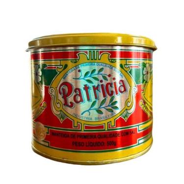 Imagem de Manteiga Patrícia 500g - Salgado Irmãos Cia Ltda - MANTEIGA - SALGADO 