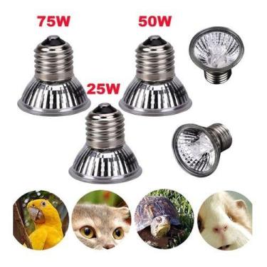 Imagem de Lampada Uva Uvb Aquecimento Repteis Tartarugas Para Terrario - Kalango