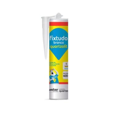 Imagem de Fixtudo 400g branco Quartzolit - Weber Quartzolit