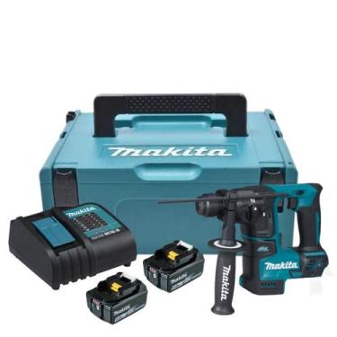 Imagem de Martelete 2 Baterias 18v 5ah Makita Dhr171 Bivolt Com Maleta
