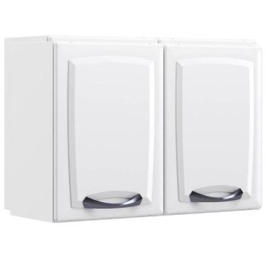 Imagem de Armário Aéreo New Premium 80cm 2 Portas Itatiaia Cor Branco - Estrela 