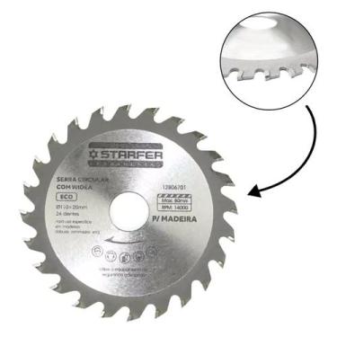 Imagem de Serra Circular ECO Wídea Dentes de Metal Duro e Resistente 110mm x 20m