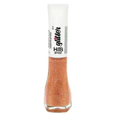 Imagem de Esmalte Hits Glitter 5Free Cor Diamante de Fogo 8ml