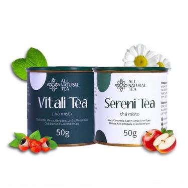 Imagem de Dia & Noite - Chá Energético Vitali Tea + Chá calmante Sereni  Tea - A