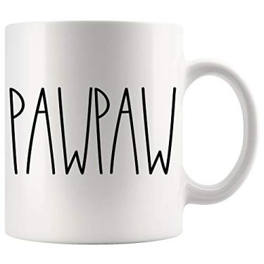 Imagem de Caneca de mamão, caneca de mamão presentes para xícara de café de Natal, presente de aniversário, dia das mães/dia dos pais, caneca de café para a família para presente de aniversário para o melhor