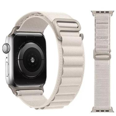 Imagem de Pulseira para Relógio Watch Ultra 49mm Alpina Loop - Fam , branco 
