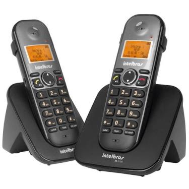 Imagem de Kit Telefone Sem Fio Com Ramal Ts 5122 Intelbras Dect 6.0