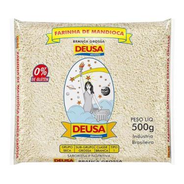 Imagem de Farinha de Mandioca Branca Grossa Deusa 500g