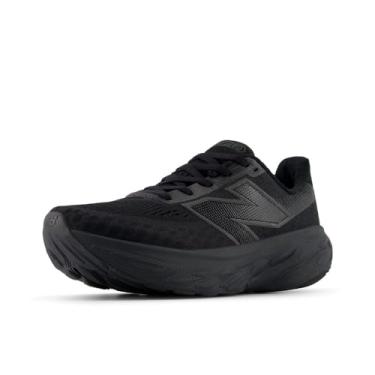 Imagem de New Balance Fresh Foam X 1080 V14 Tênis de corrida feminino, Preto/Preto Metálico/Phantom, 11 X-Wide