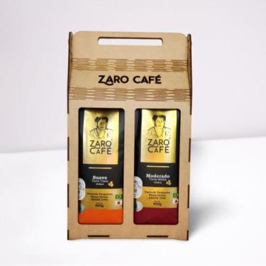 Imagem de Kit Presente Zaro Café Especial Suave e Moderado Grãos 1kg