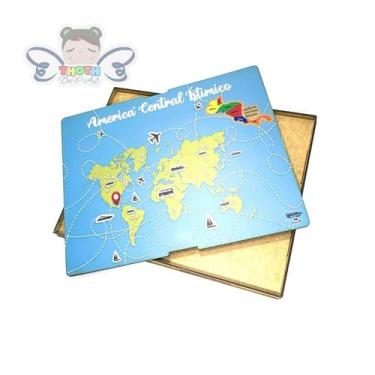 Imagem de Caixa para Mapa da América Central Ístmico - Thoth