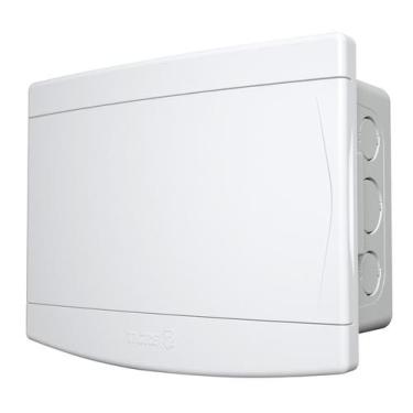 Imagem de Quadro Tigre Distribuição Embutir Para 6/8 Disjuntores