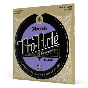Imagem de Encordoamento Para Violão Nylon D'ddario Pro-Arté EJ44C Extra Pesada -