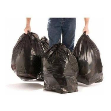 Imagem de Saco De Lixo 200lts Boca Larga Super Reforçado C/5 Kg - HIGIPACK