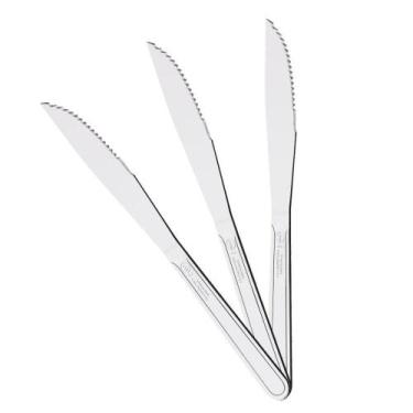 Imagem de KIT - 48 Facas para Churrasco Buzios em Aço Inox 4 POL FIBAG - Tramont