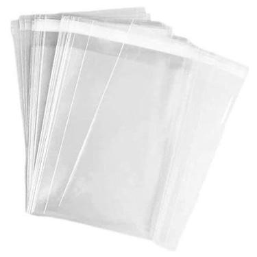 Imagem de 45 Saco Plástico Transparente Sanfonado Cristal 100X120X0,06 - COLOMBO