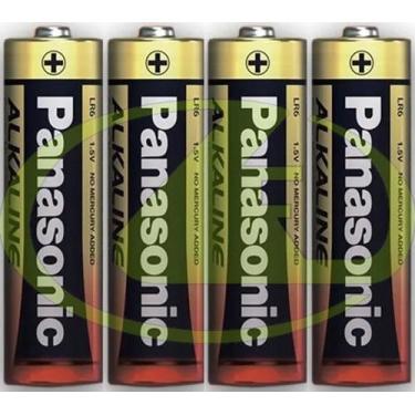 Imagem de 2 Pares de Pilhas Pequena AA Alcalina Panasonic Power Alkaline
