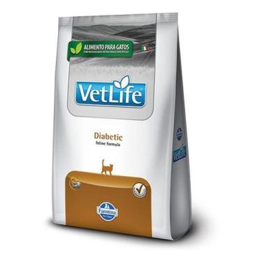 Imagem de Ração Vet Life Feline Diabetic Para Gatos Adultos - 2kg