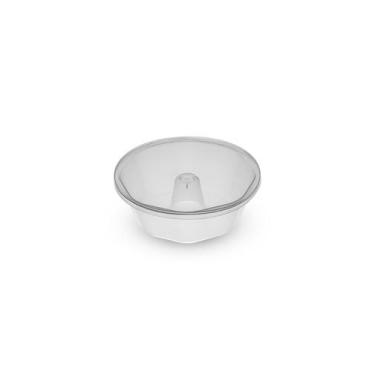 Imagem de FORMA PUDIM GRANDE C/ TAMPA 500ml C/06 UN - PLASTILÂNIA