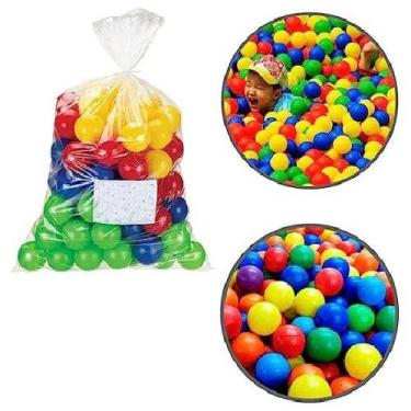Imagem de Bolinhas Coloridas Para Piscina 50 Unidades Infantil - Home e more